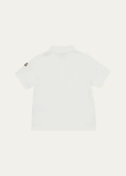 MonclerBoy's Logo-Print Polo Shirt, Size 8-10