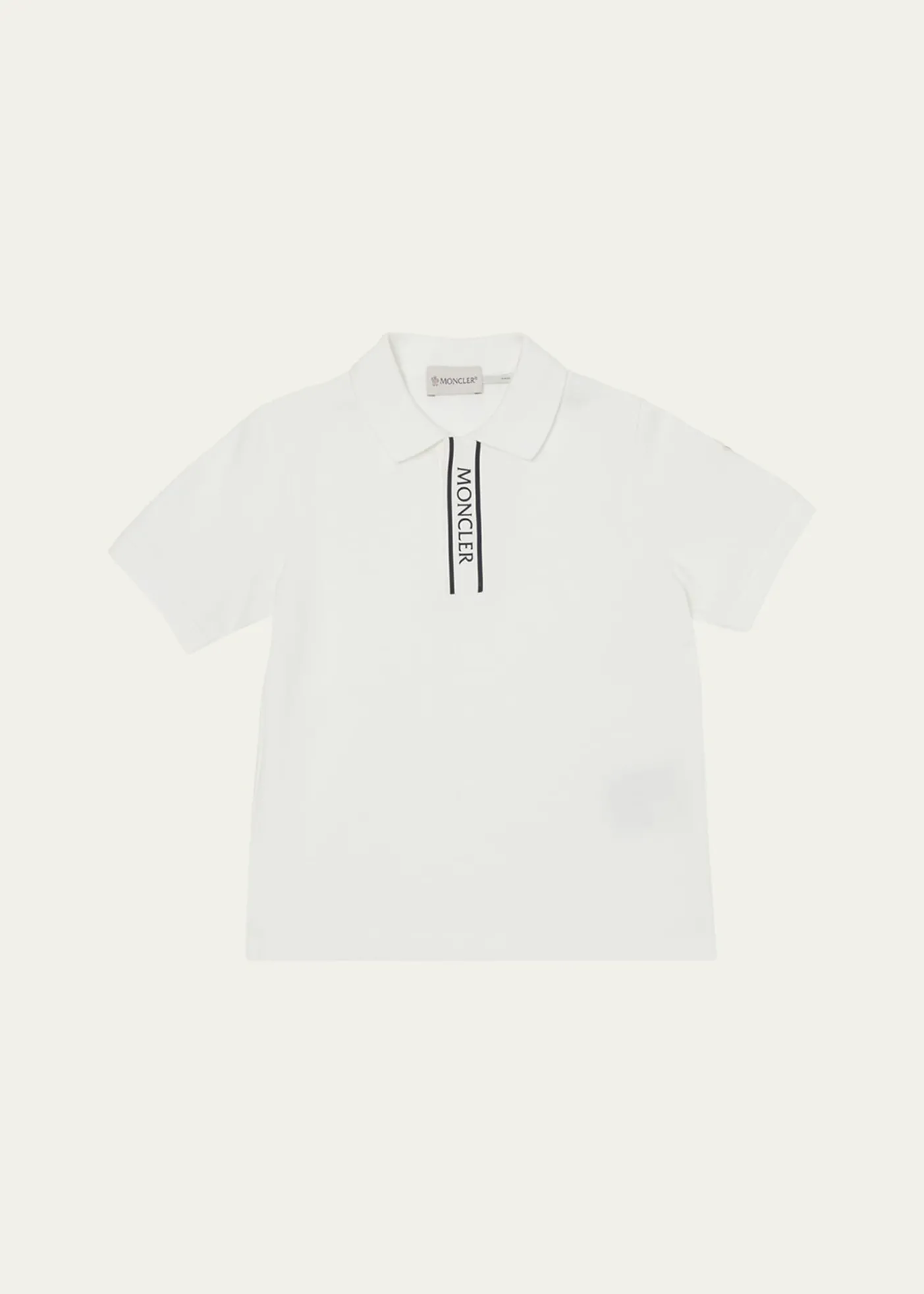 MonclerBoy's Logo-Print Polo Shirt, Size 8-10