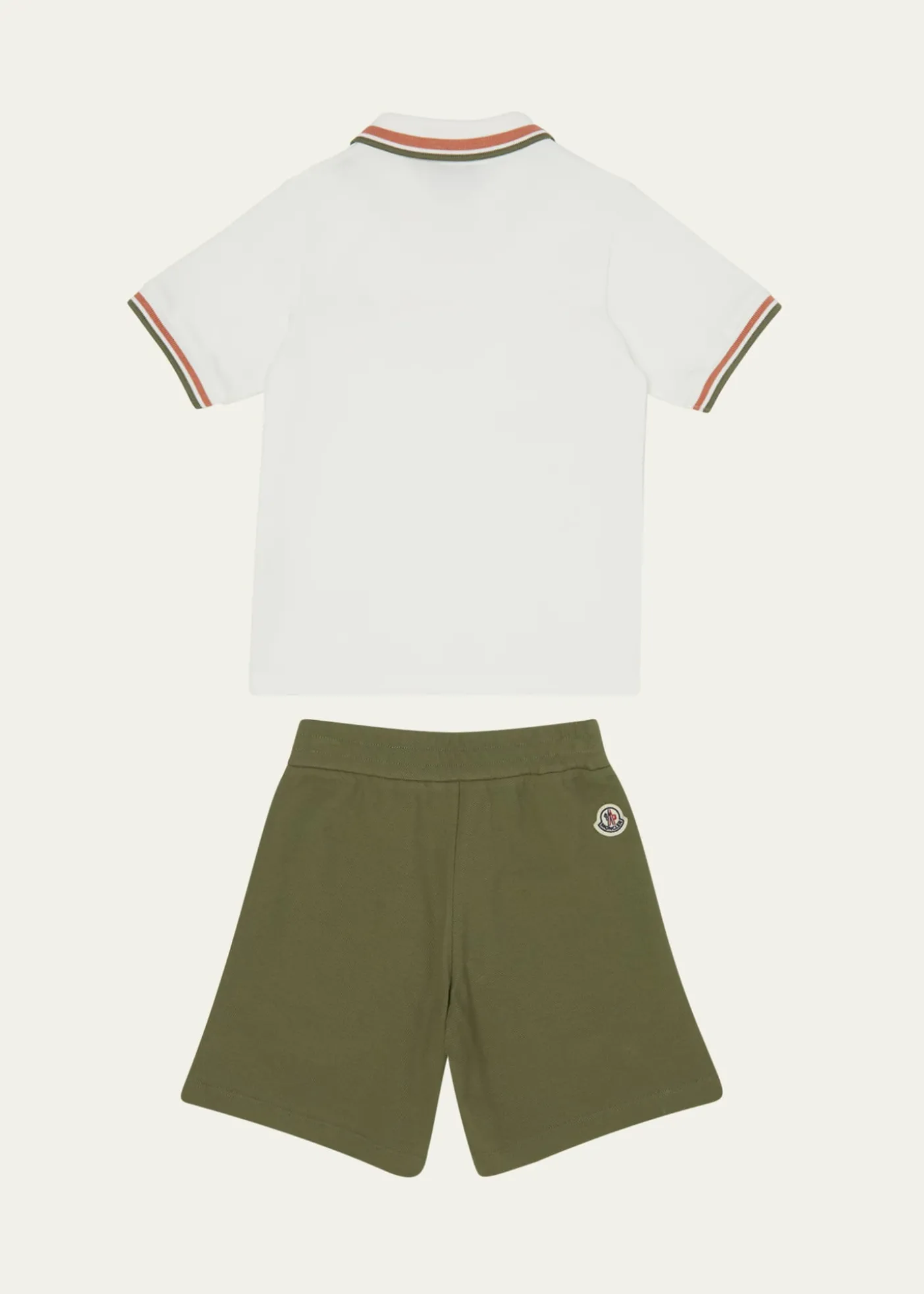 MonclerBoy's Polo Shirt W/ Shorts Set, Size 12-14