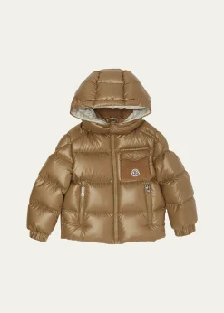 MonclerBoy's Yule Hooded Down Jacket, Size 12-14