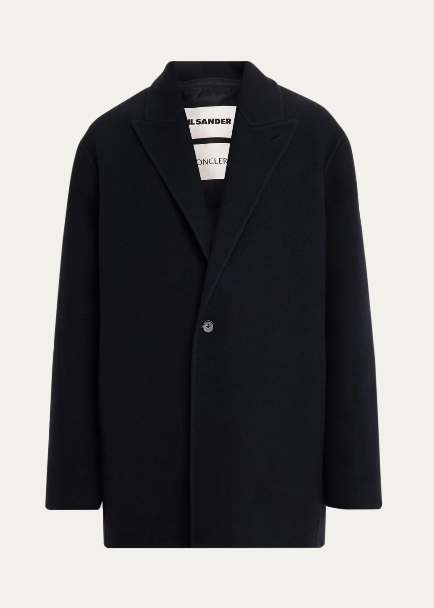 Moncler Geniusx JIL SANDER Men's Rhamnose 3-in-1 Wool Mono-Breasted Down Jacket