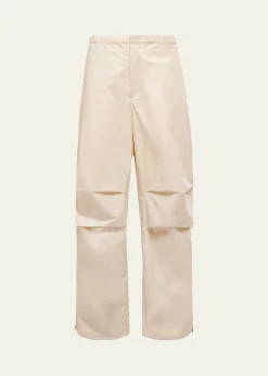 Moncler Geniusx JIL SANDER Men's Straight-Leg Cotton Pants