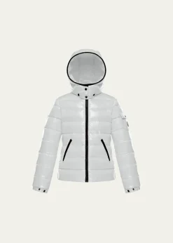 MonclerGirl's Bady Quilted Logo Jacket, Size 8-14