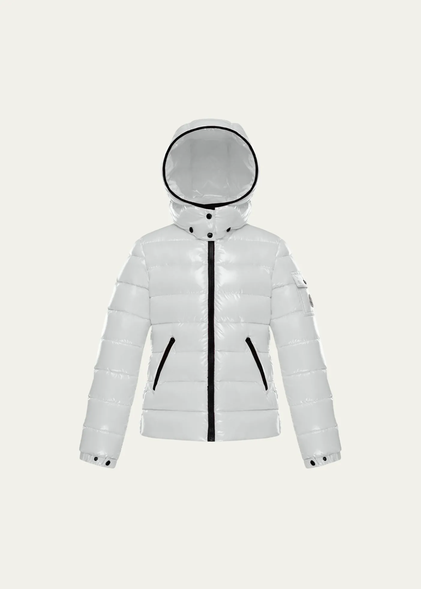 MonclerGirl's Bady Quilted Logo Jacket, Size 8-14