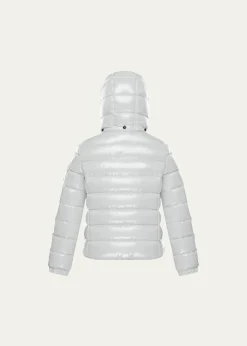 MonclerGirl's Bady Quilted Logo Jacket, Size 8-14