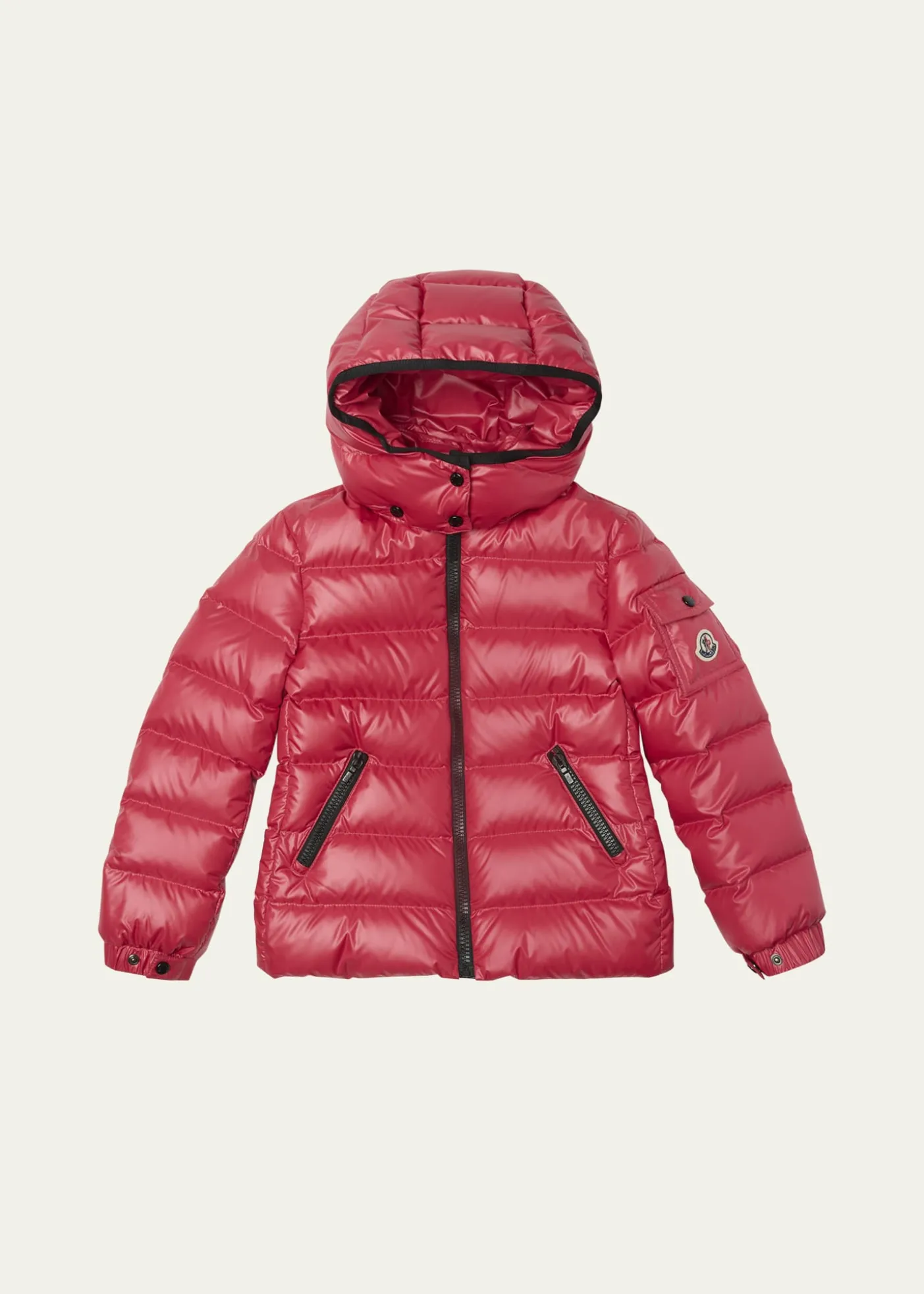 MonclerGirl's Bady Short Hooded Down Puffer Jacket, Size 4-14