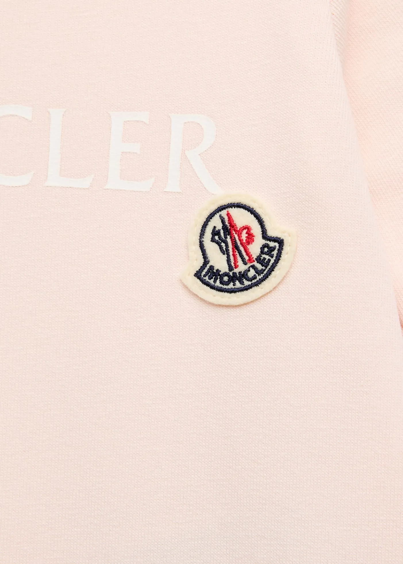 MonclerGirl's Logo-Print Coverall, Size Newborn-12M