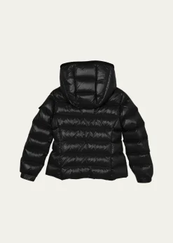 MonclerGirl's Bady Quilted Logo Jacket, Size 8-14