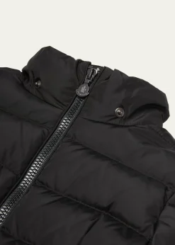 MonclerGirl's Charpal Hooded Long Down Coat, Size 8-10