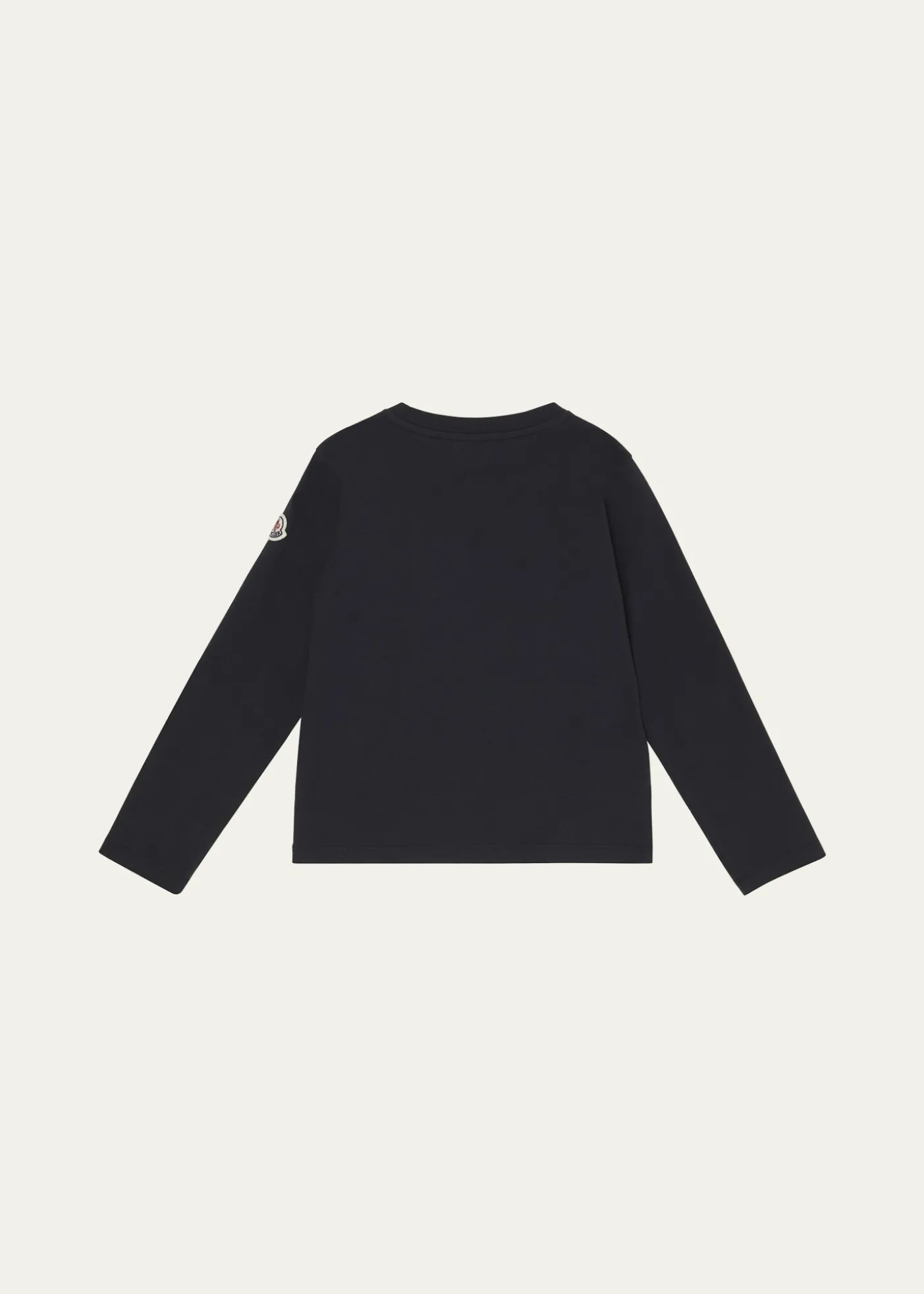 MonclerGirl's 3D Flower Long-Sleeve T-Shirt, Size 4-6