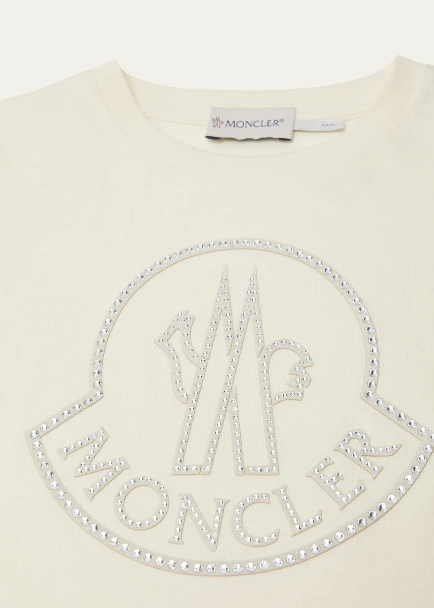 MonclerGirl's Embellished Bell Logo T-Shirt, Size 8-14