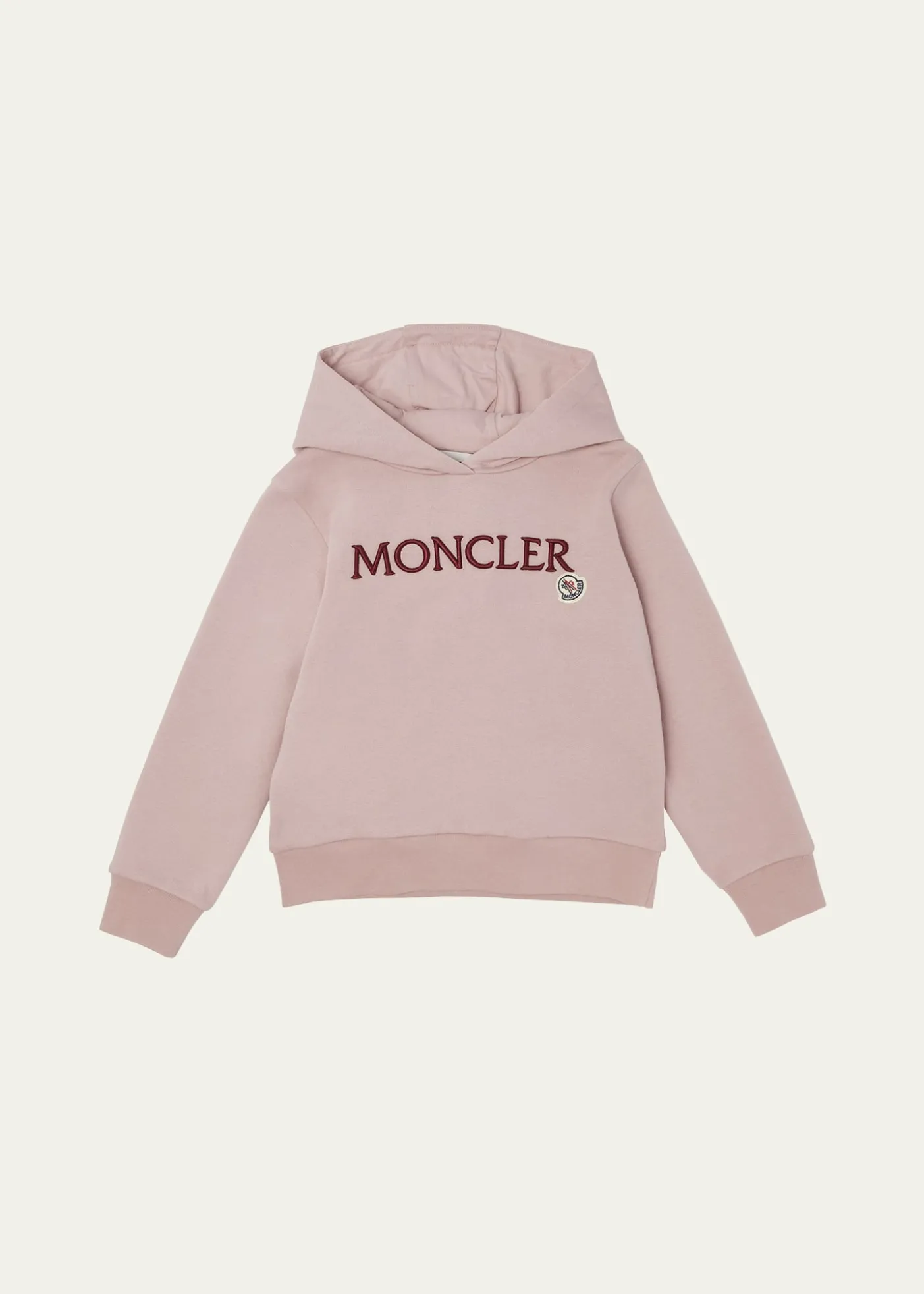 MonclerGirl's Embroidered Logo-Print Hoodie, Size 4-6