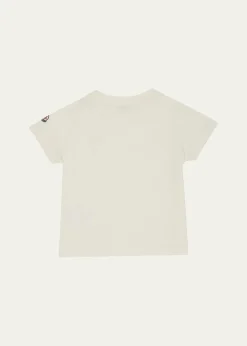 MonclerGirl's Heart Logo-Print Short-Sleeve T-Shirt, Size 4-6