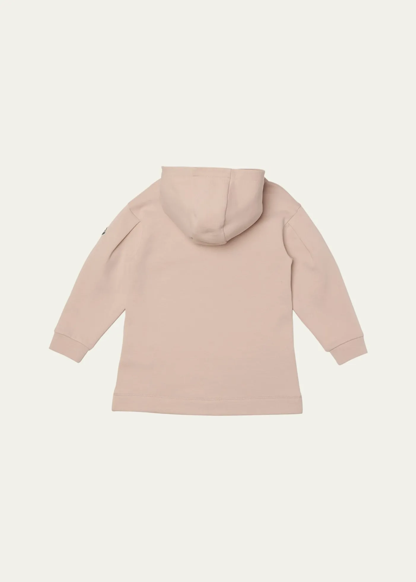 MonclerGirl's Logo-Patch Hooded Sweatshirt Dress, Size 8-10