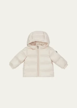 MonclerGirl's Sharon Long Season Hooded Down Jacket, Size 6M-3