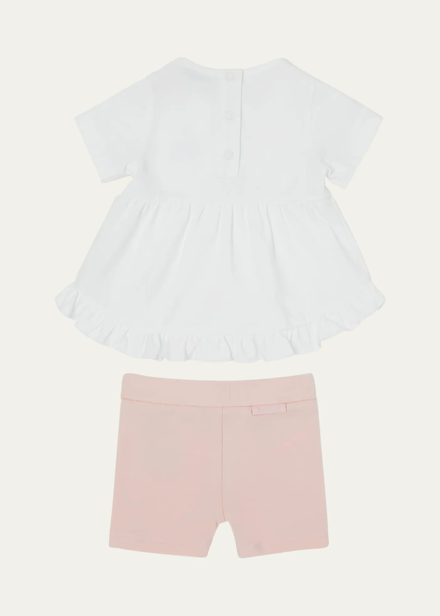 MonclerGirl's T-Shirt and Short Legging 2-Piece Set, Size 6M-3