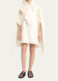 MonclerLightweight Taffeta Cape
