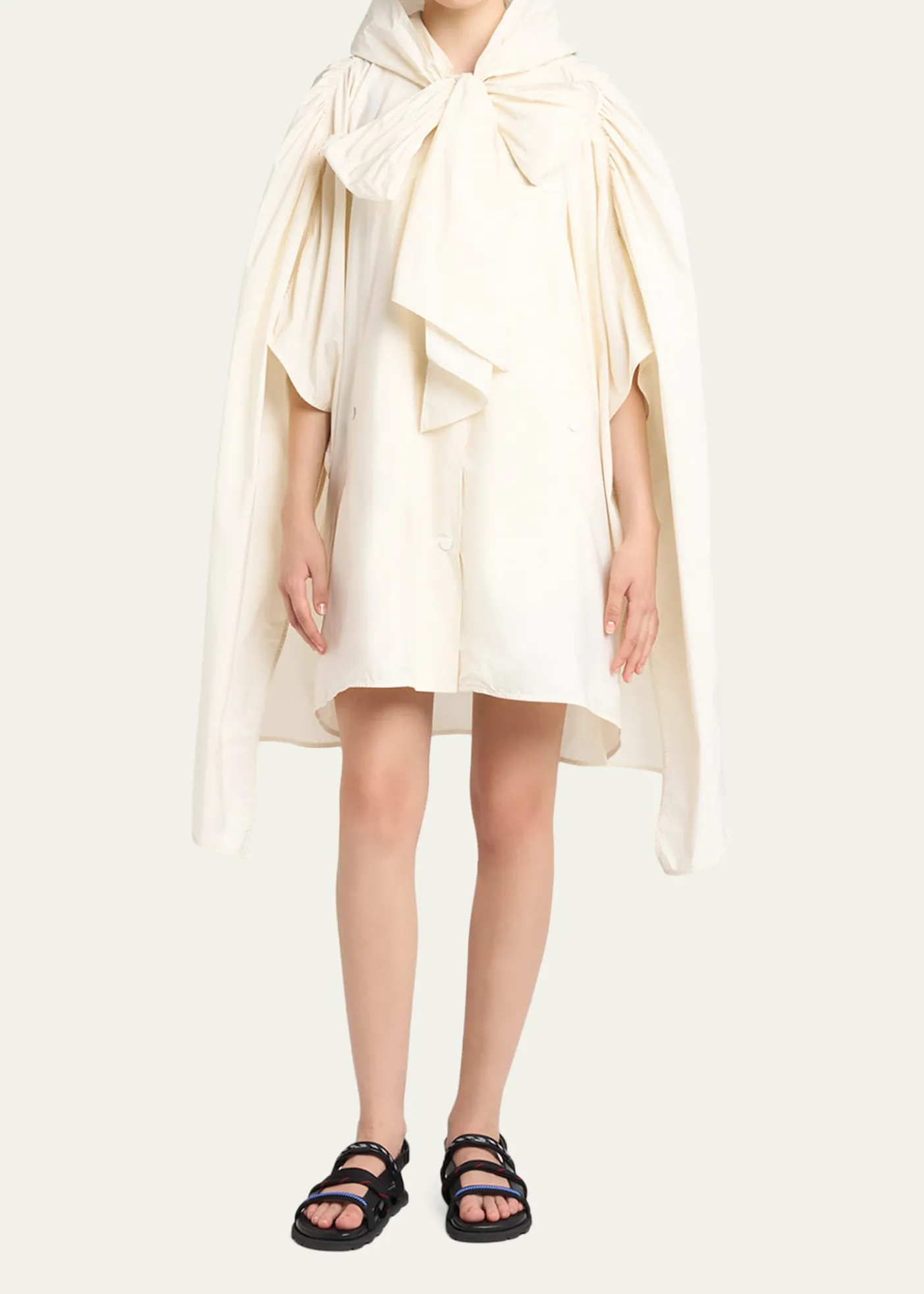 MonclerLightweight Taffeta Cape