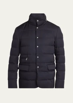 MonclerMen's Bess Down Blazer Jacket