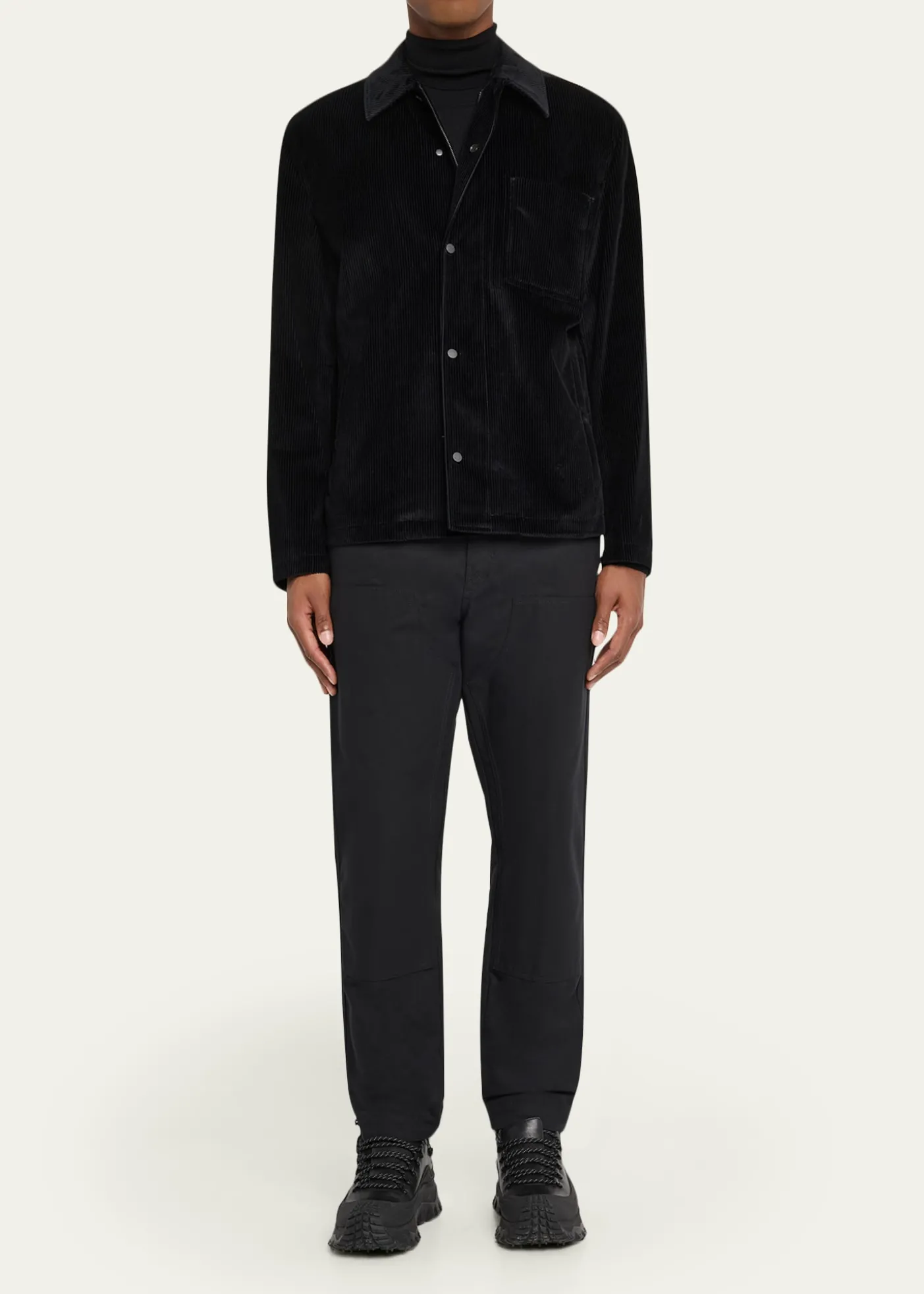 MonclerMen's Cotton Corduroy Button-Front Shirt