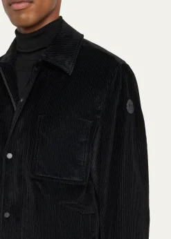 MonclerMen's Cotton Corduroy Button-Front Shirt