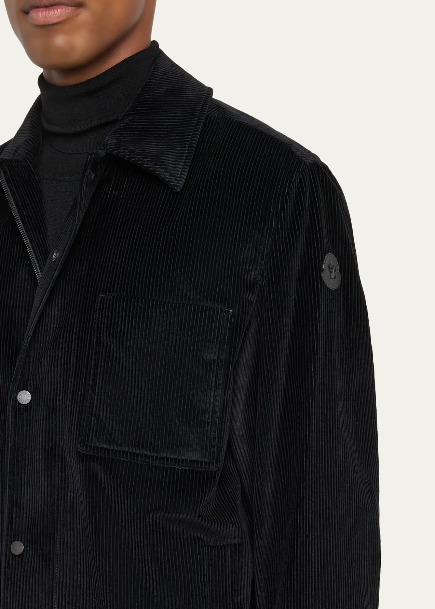 MonclerMen's Cotton Corduroy Button-Front Shirt
