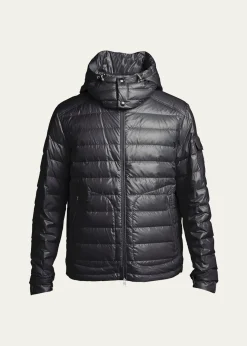 MonclerMen's Lauros Quilted Hooded Down Jacket