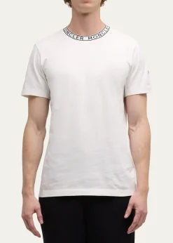 MonclerMen's Logo Crew T-Shirt