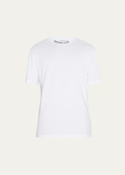 MonclerMen's Logo-Neck T-Shirt