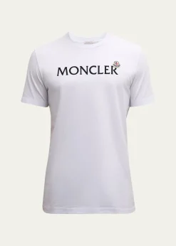 MonclerMen's Logo T-Shirt with Patch