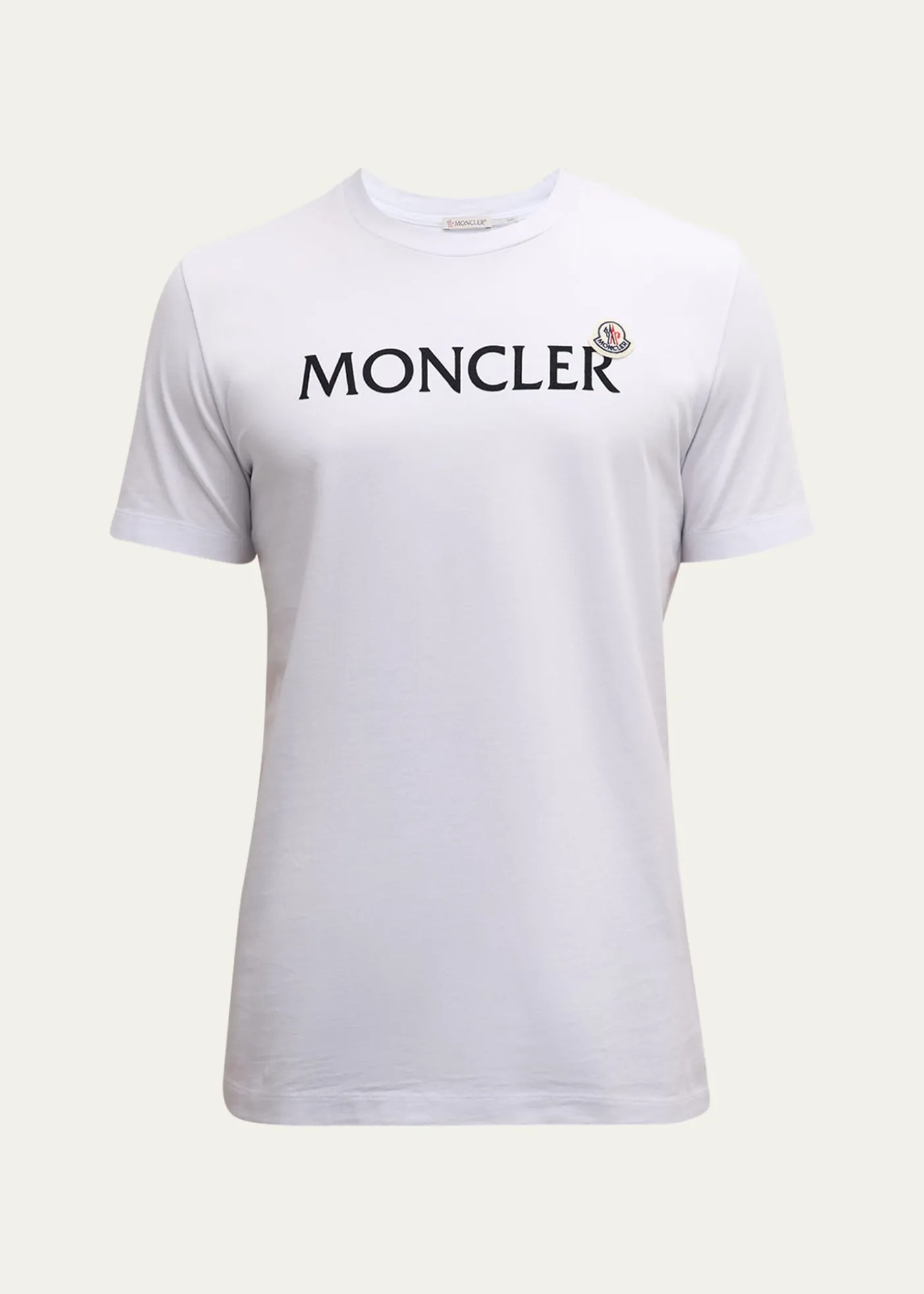 MonclerMen's Logo T-Shirt with Patch