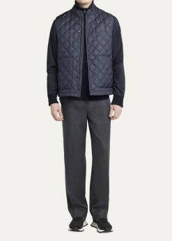 MonclerMen's Lycope Down Quilted Vest