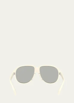 MonclerMen's ME8001 Aviator Sunglasses