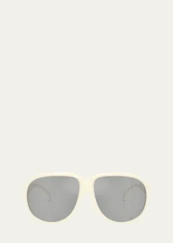 MonclerMen's ME8001 Aviator Sunglasses