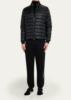 MonclerMen's Quilted Nylon Short Down Jacket