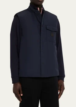 MonclerMen's Sahel AquaFlect Down Vest