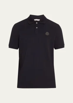 MonclerMen's Small Logo Polo Shirt