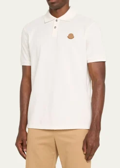 MonclerMen's Small Logo Polo Shirt