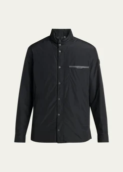 MonclerMen's Snap-Front Down Jacket