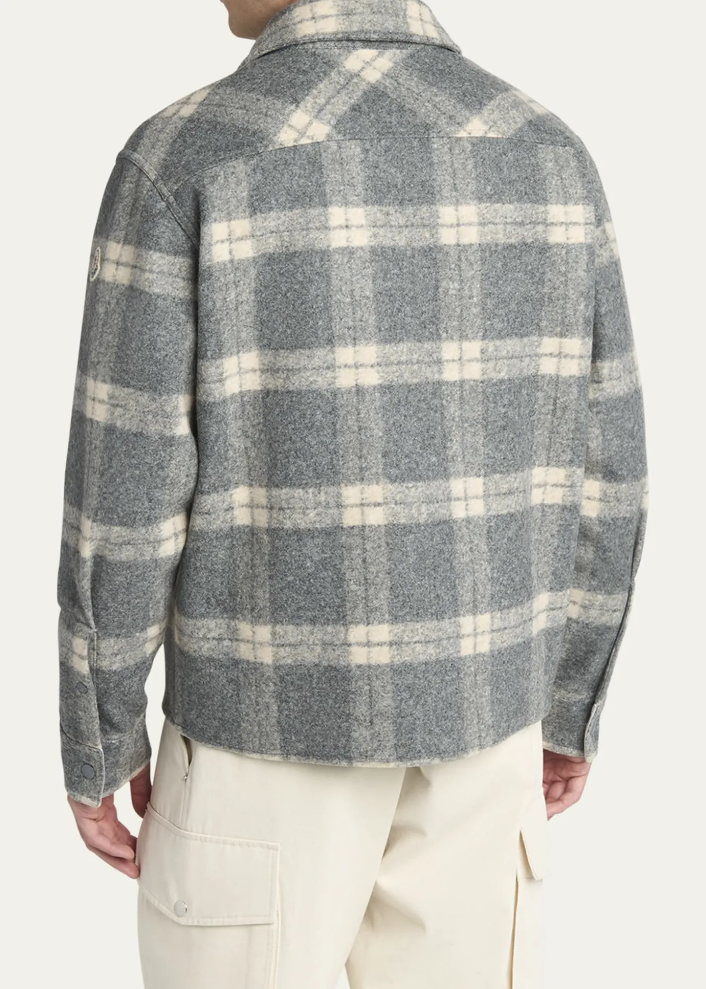 MonclerMen's Tartan Full-Zip Shirt Jacket