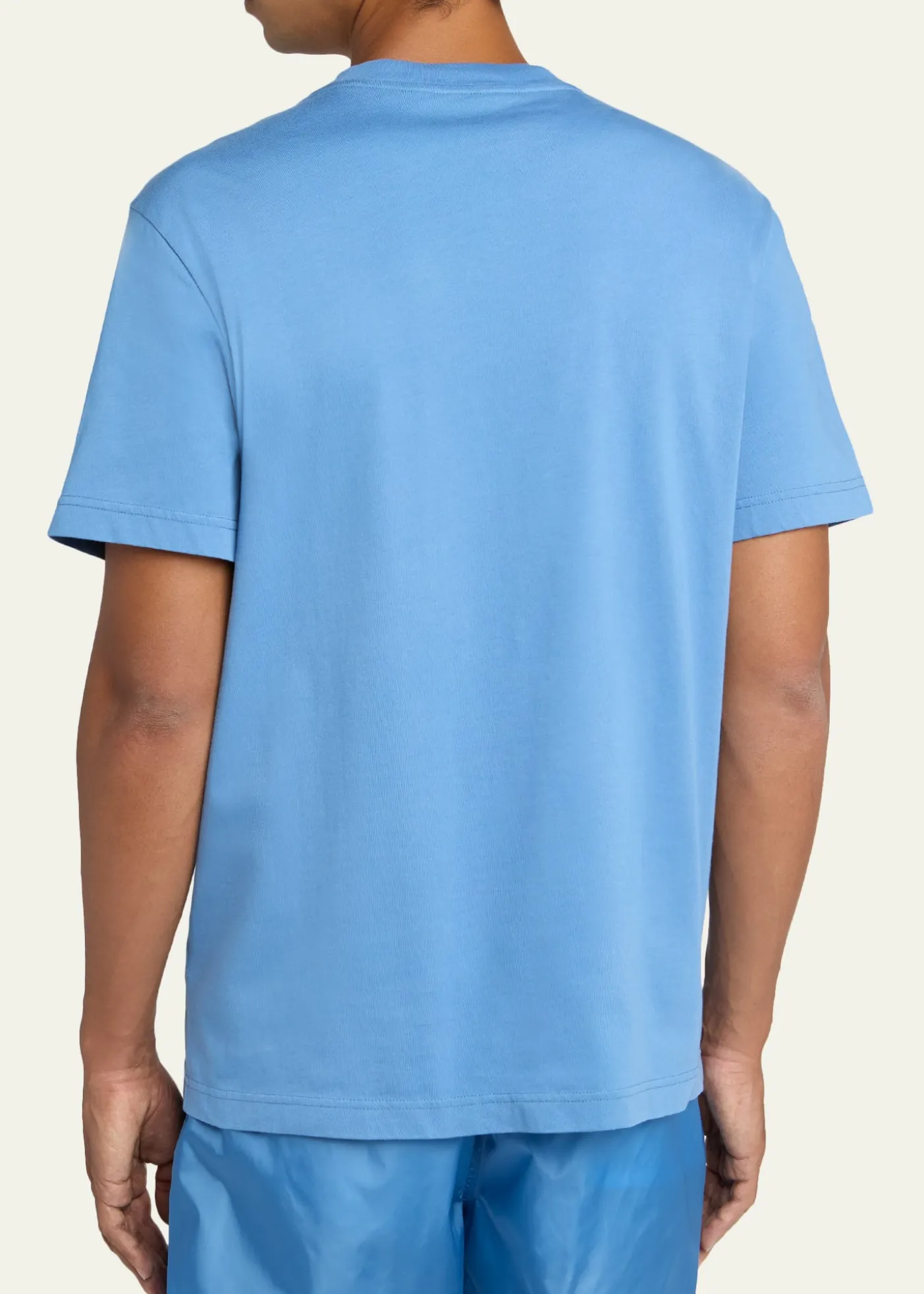 MonclerMen's Tricolor Patch Cotton T-Shirt