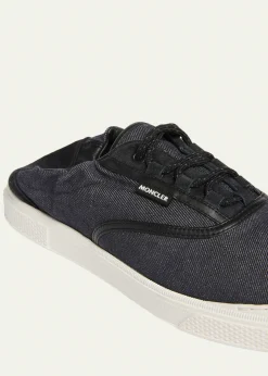 MonclerMen's Vera Leisure Denim Low-Top Sneakers
