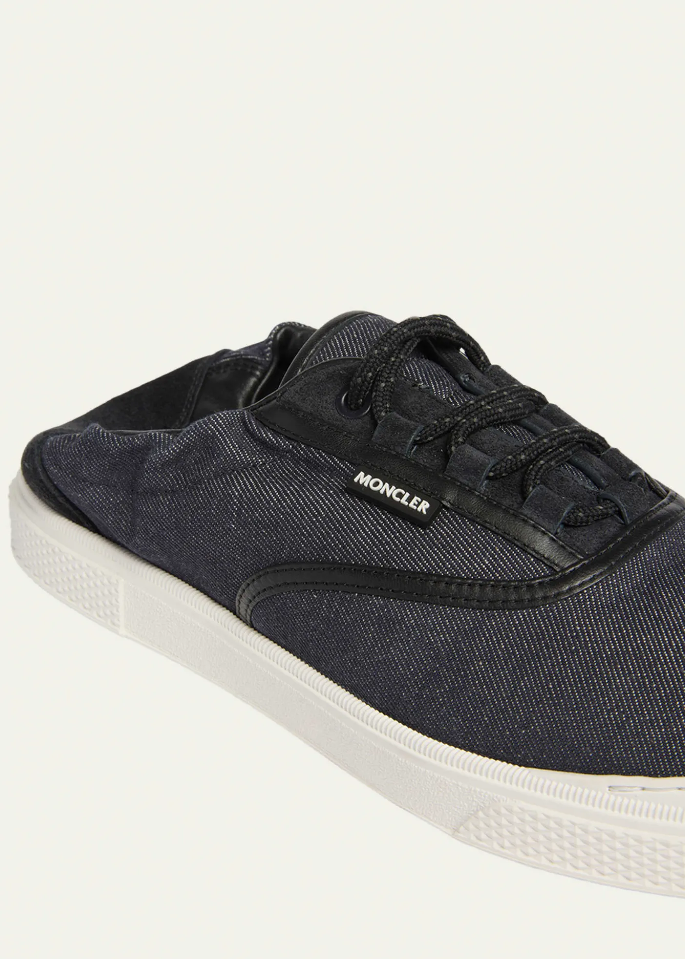 MonclerMen's Vera Leisure Denim Low-Top Sneakers