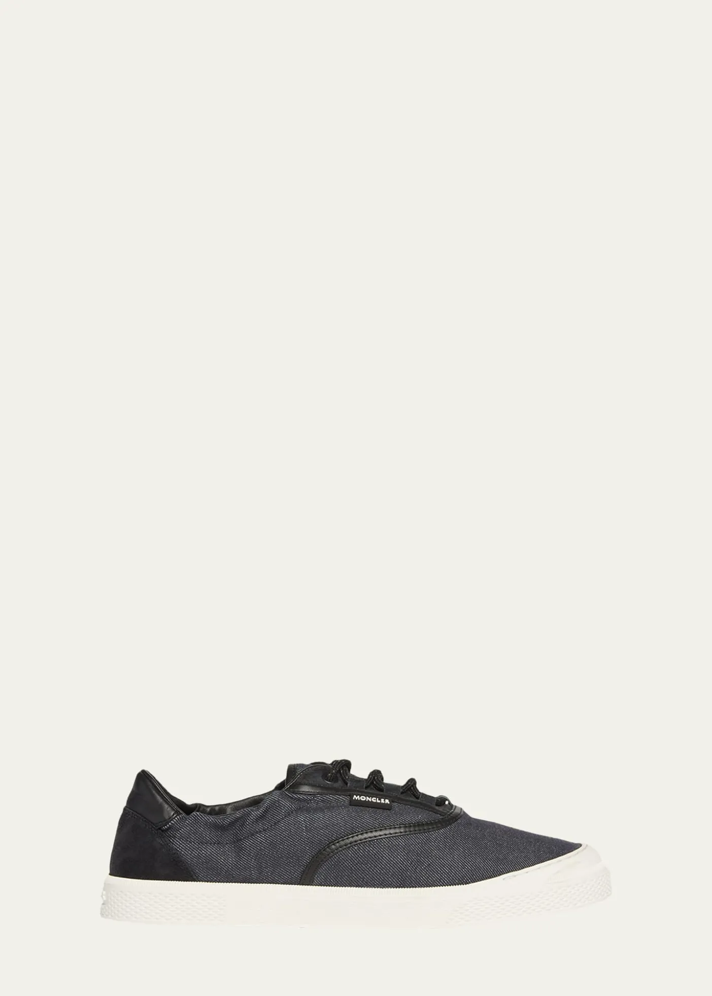 MonclerMen's Vera Leisure Denim Low-Top Sneakers
