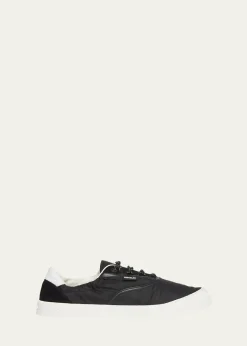 MonclerMen's Vera Nylon Low-Top Sneakers