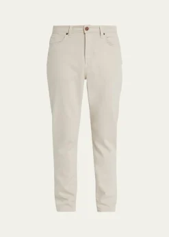 monfrereMen's Parisian Luxe Brando Khaki Pants