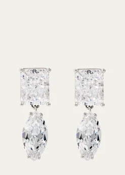 Nickho ReyAlberto Drop Earrings, White