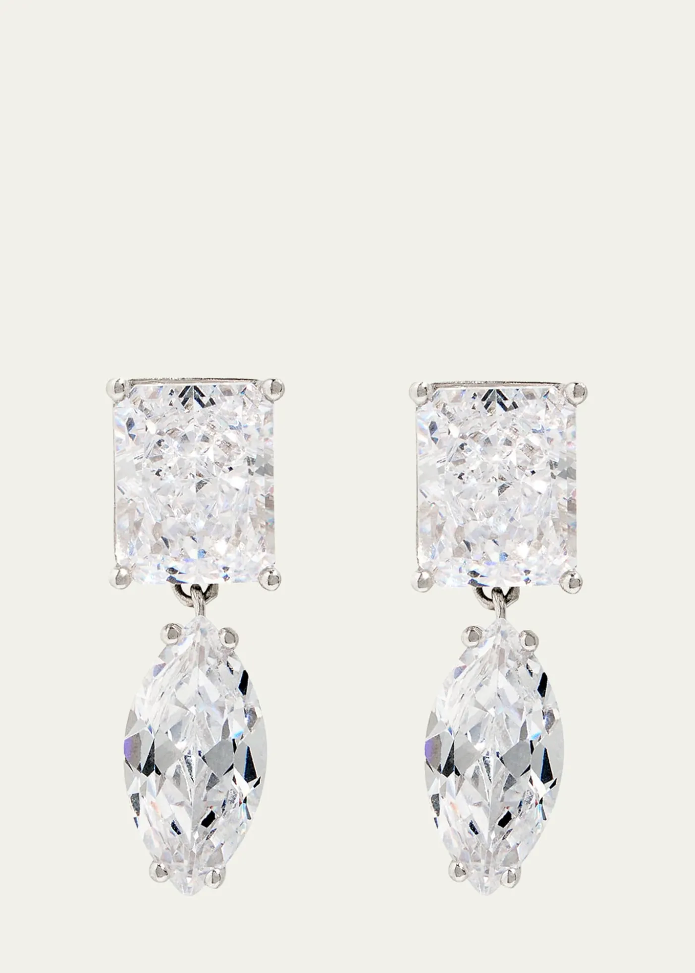 Nickho ReyAlberto Drop Earrings, White