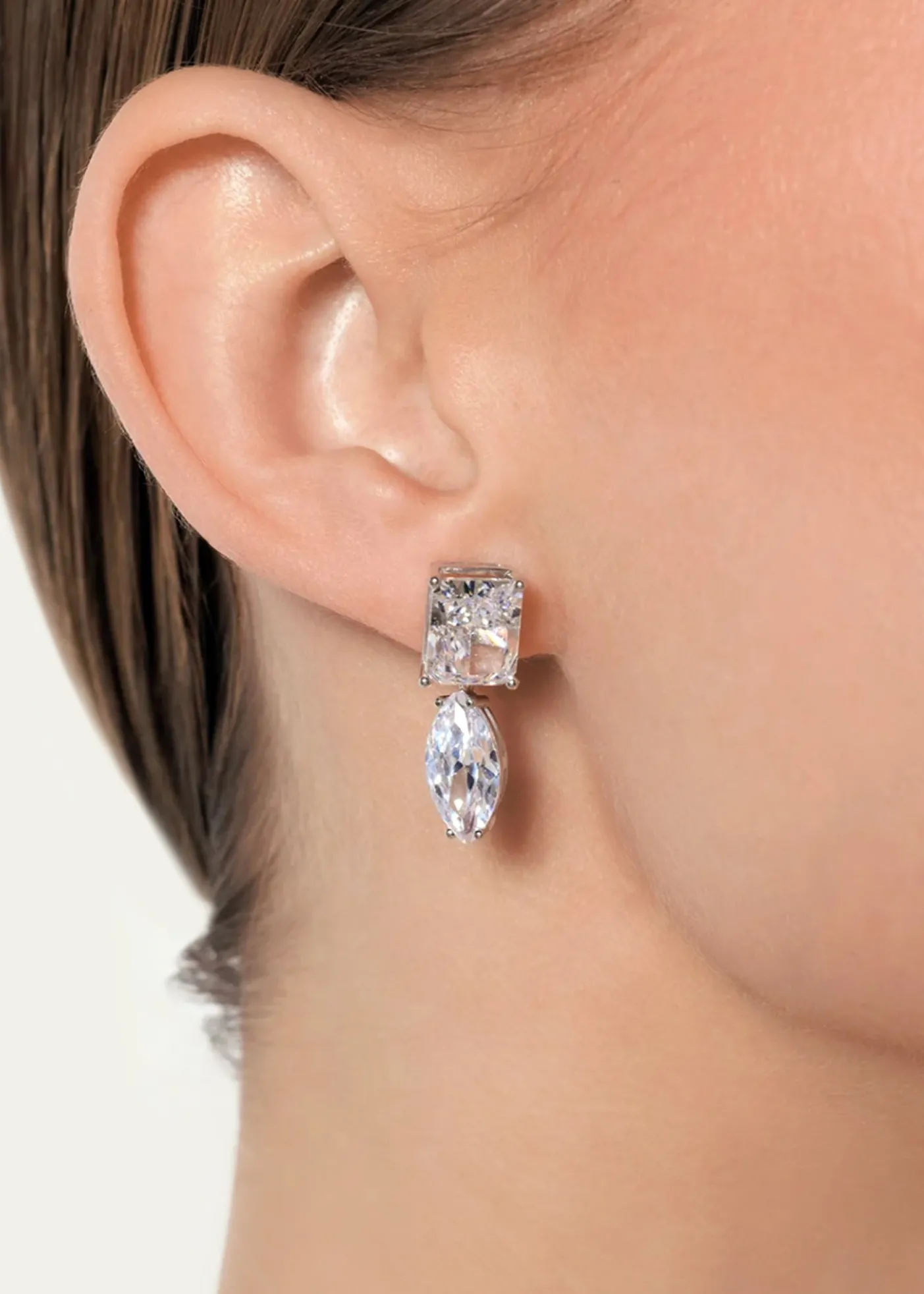 Nickho ReyAlberto Drop Earrings, White