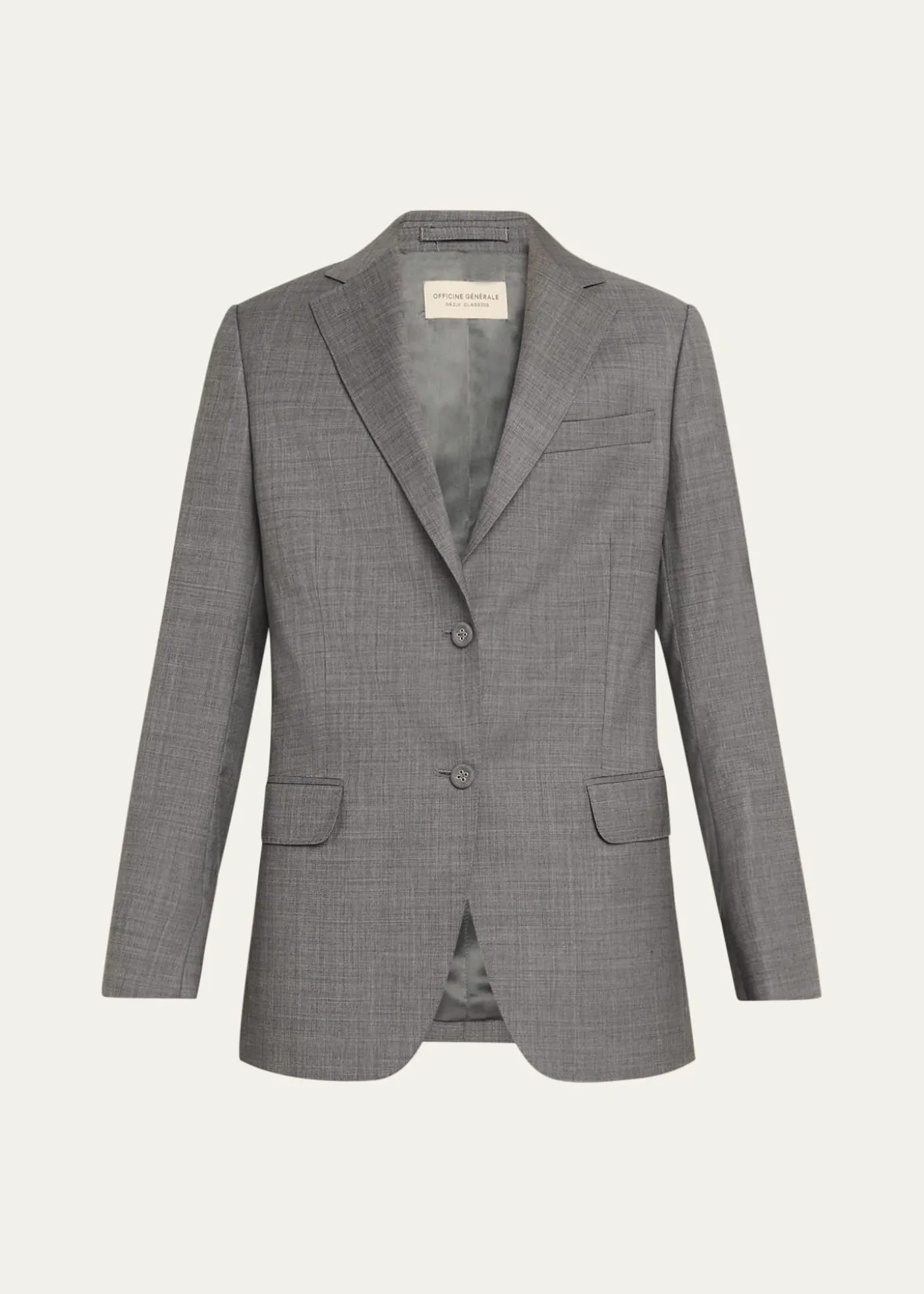 Officine GeneraleCharlene Single-Breasted Jacket